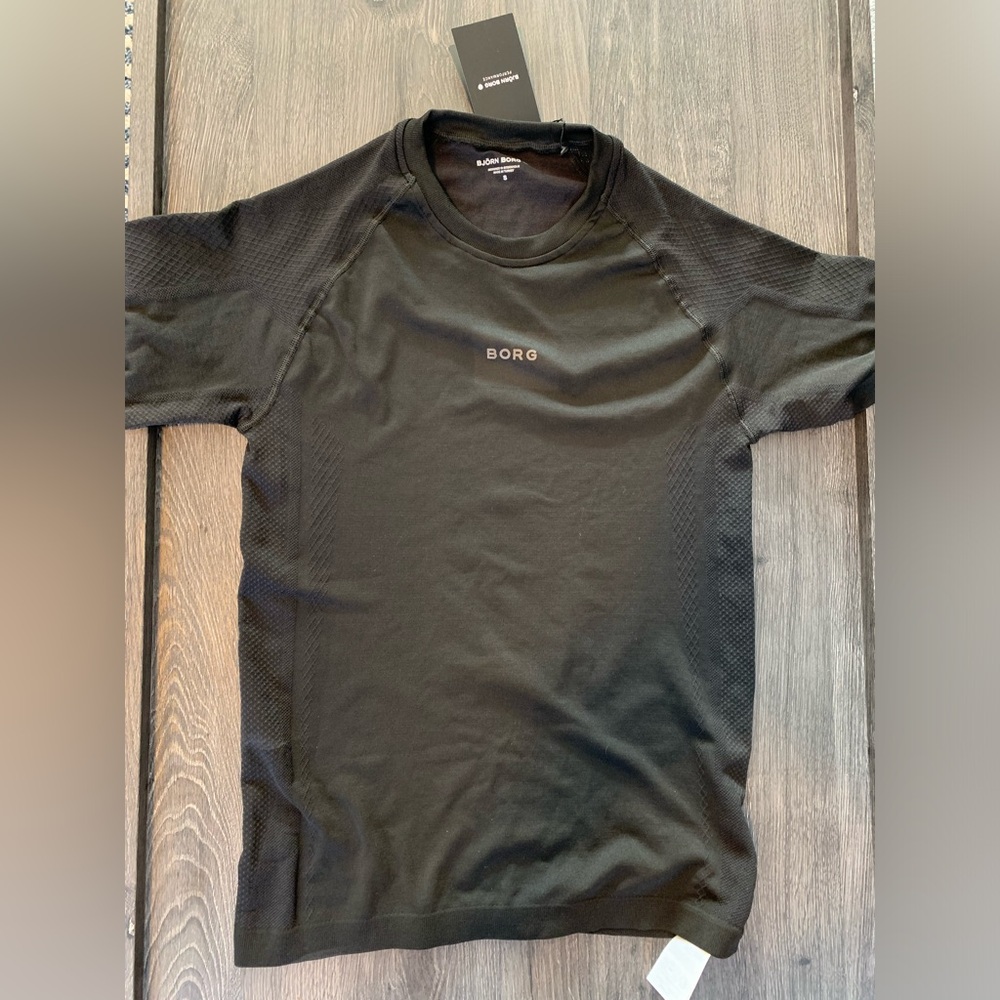Björn Borg Running Seamless T-Shirt Black Size S / Small